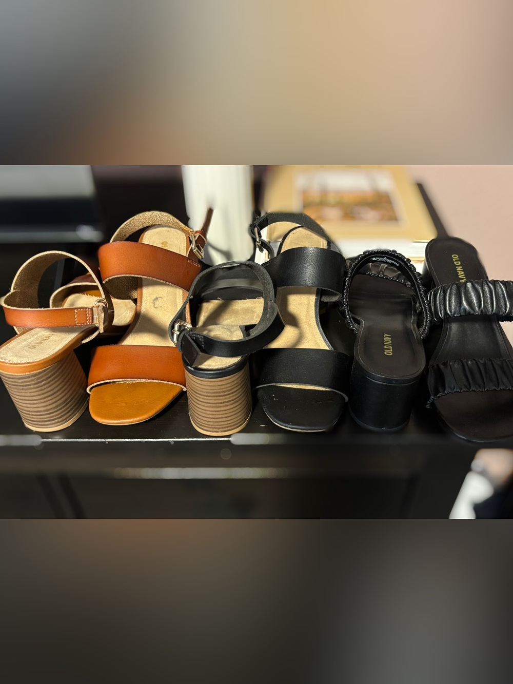 3 Pairs Block Heel Bundle - Size 7